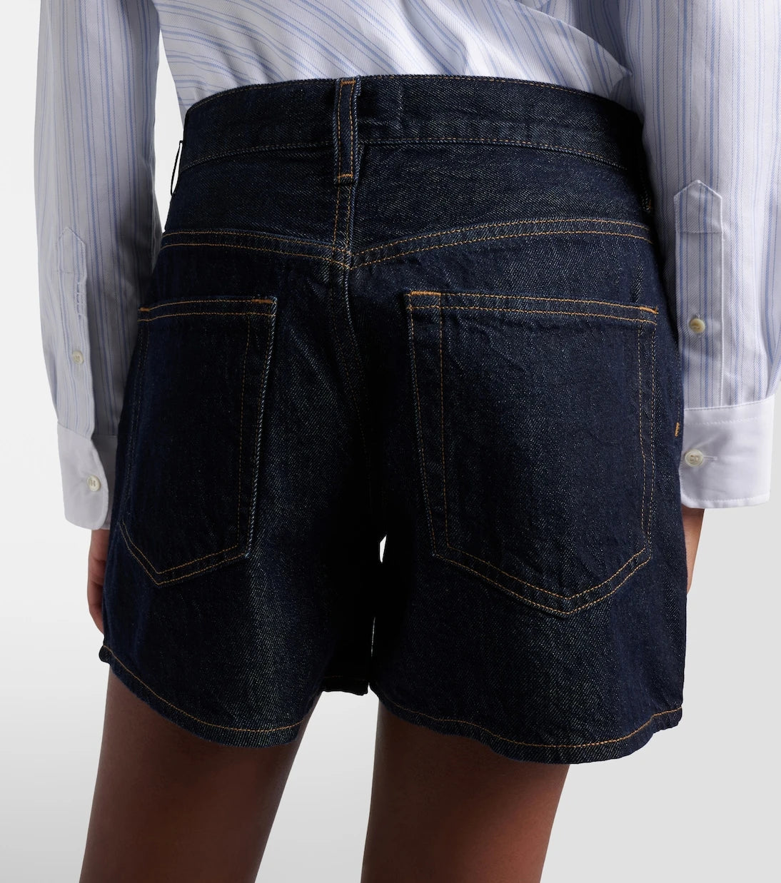 Agolde - Leith denim shorts