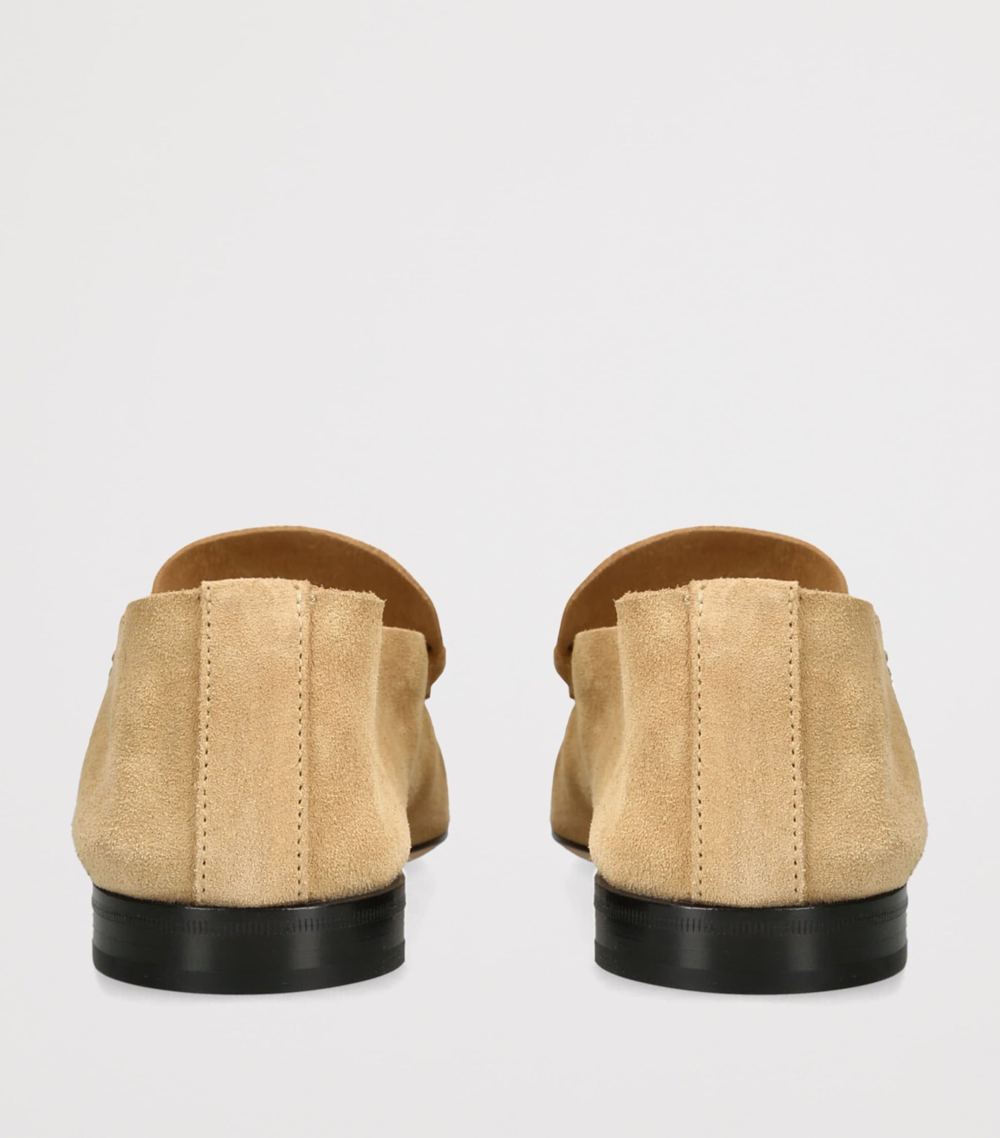 Yellow Soft Suede Loafers