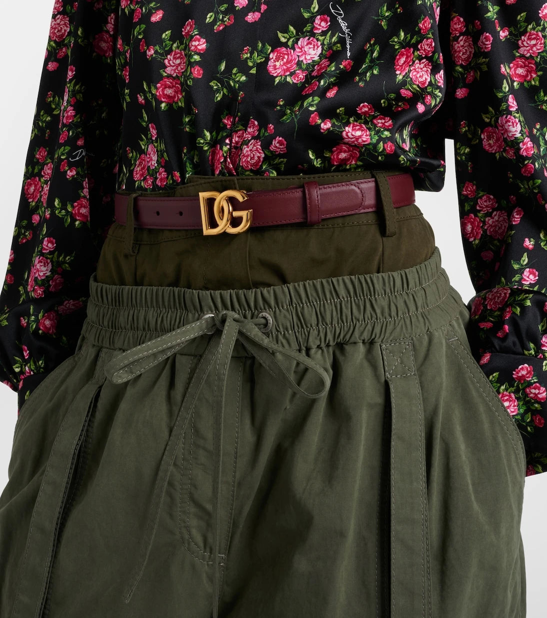 Dolce&Gabbana - DG leather belt