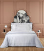 Athena Blanc Double Flat Sheet (240cm x 295cm)