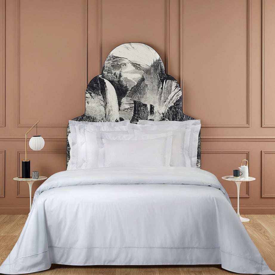 Athena Blanc Double Flat Sheet (240cm x 295cm)