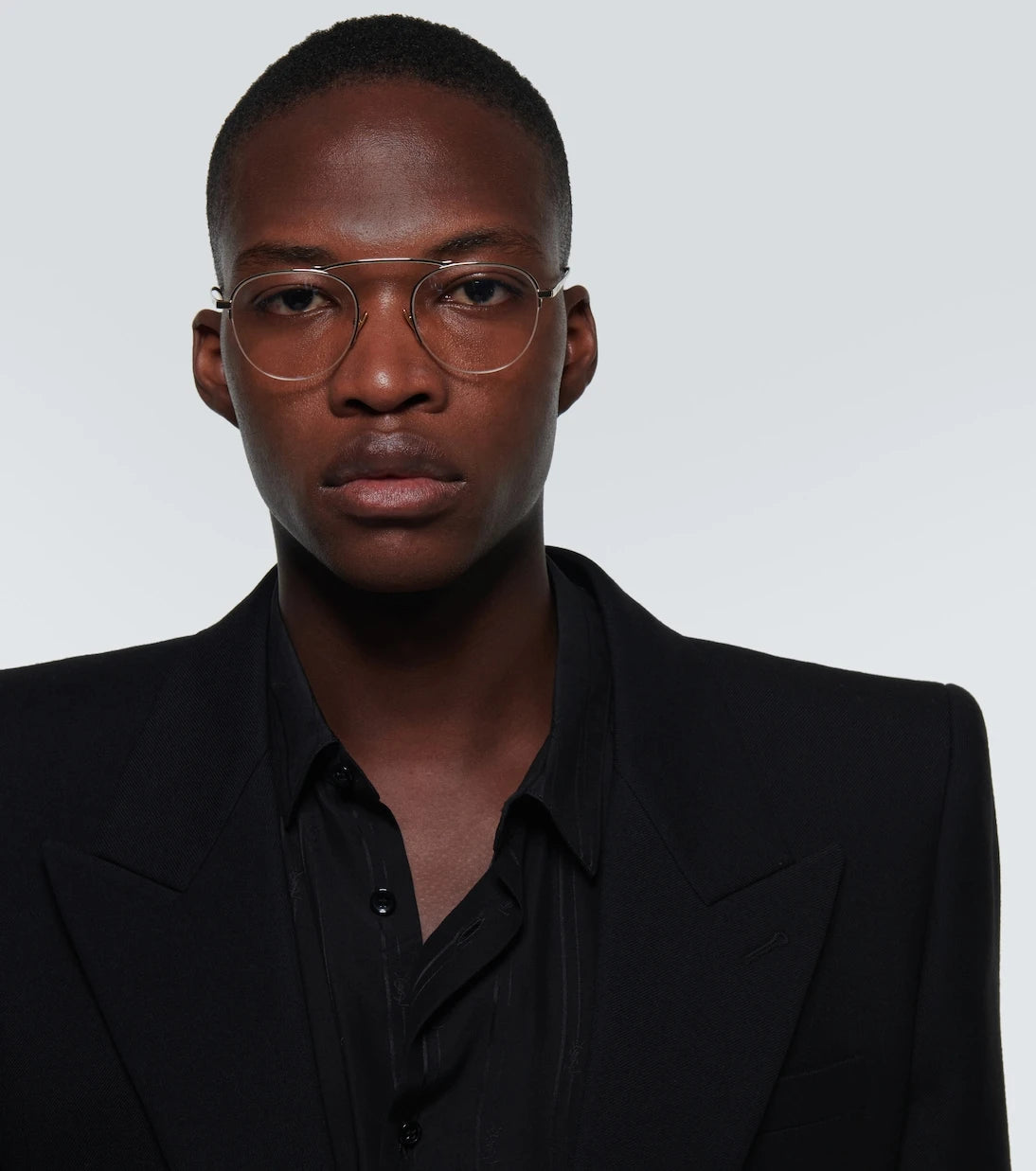 Saint Laurent - New Wave flat-top glasses