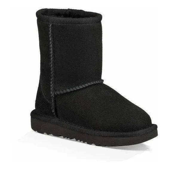 UGG - Classic II Fur Lined Suede Boots | Black