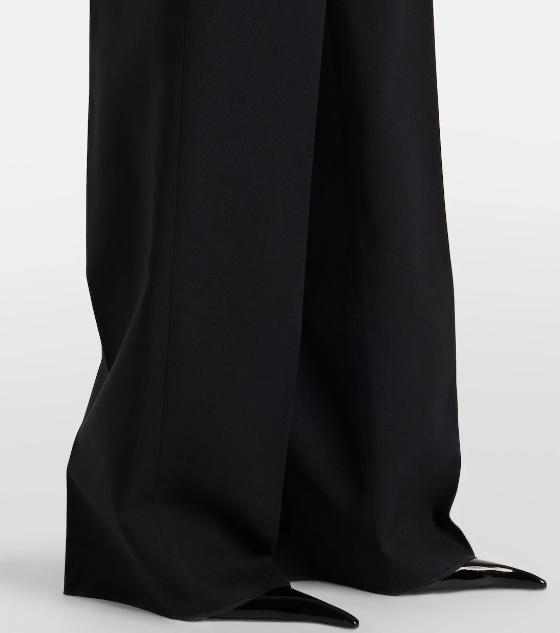 Saint Laurent - Mid-rise wool straight pants