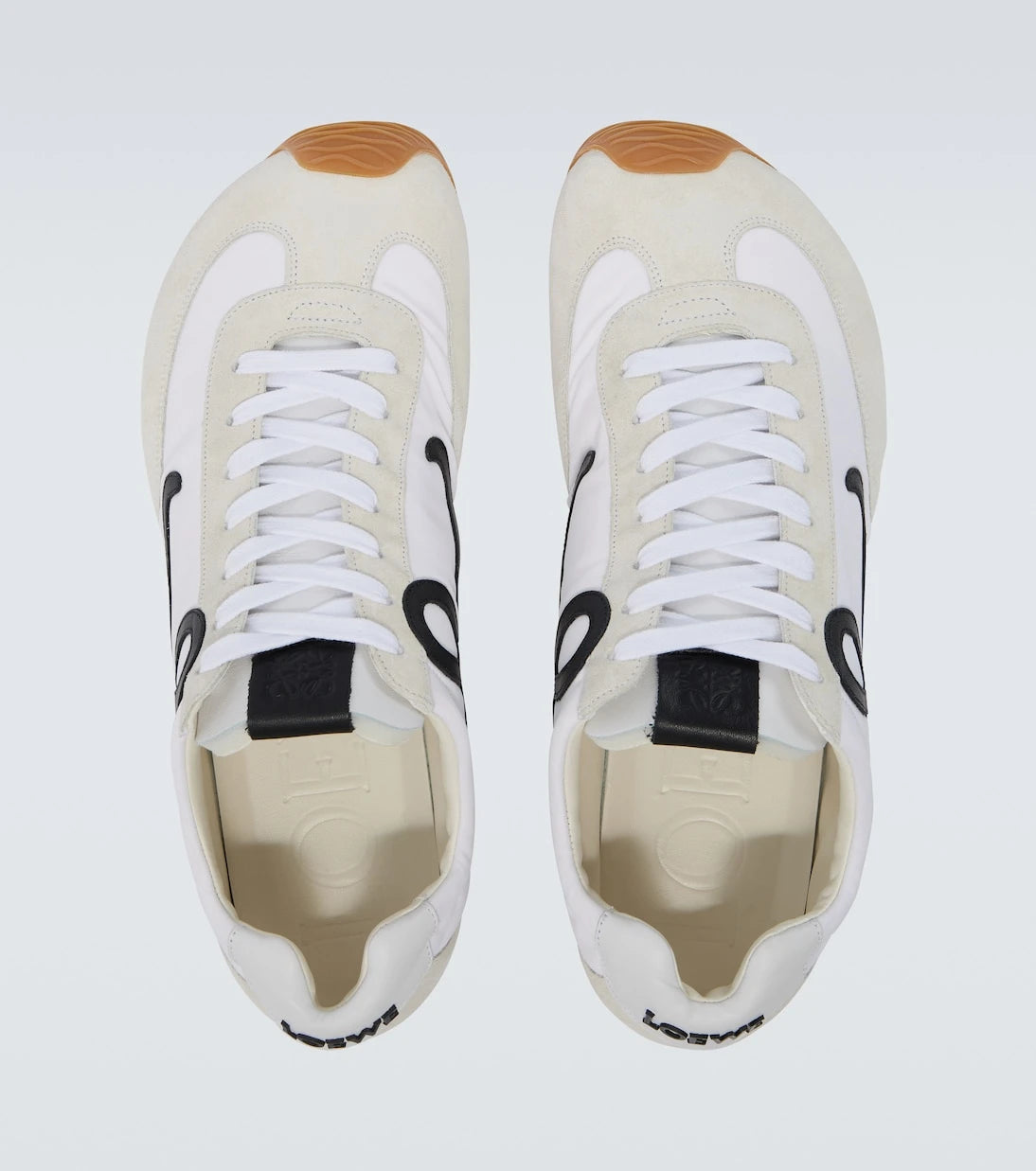 Loewe - Ballet Runner 2.0 suede-trimmed sneakers