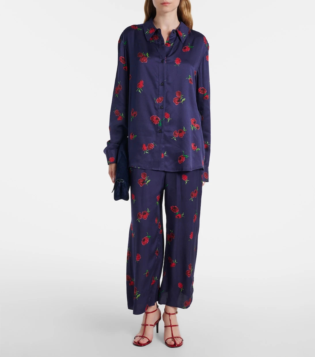 Khaite - Argo printed twill shirt