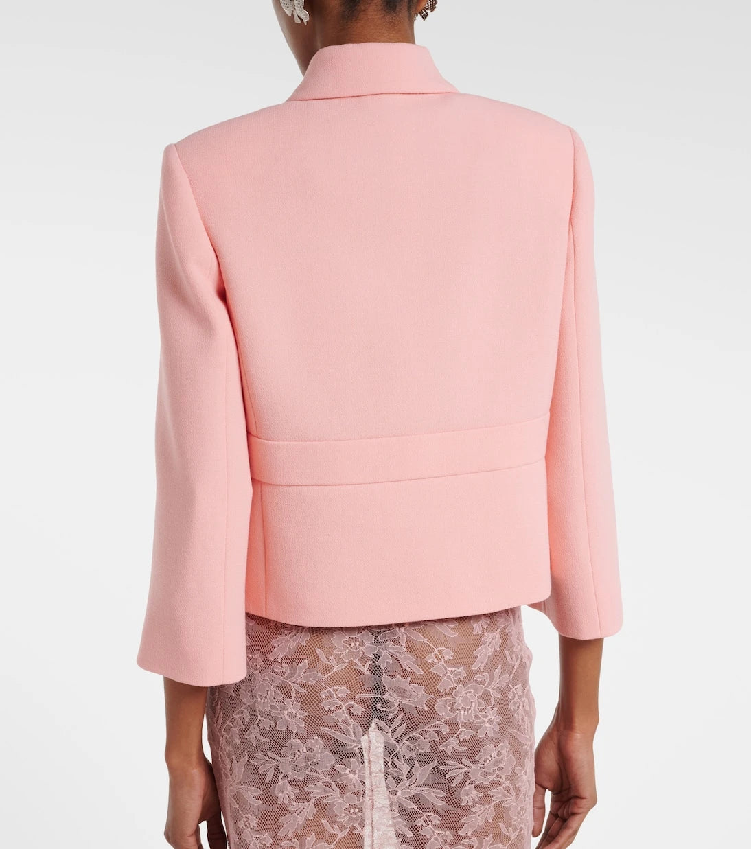 Valentino - جاكيت صوف بكر VGold
