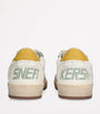 Green Leather Ballstar Sneakers