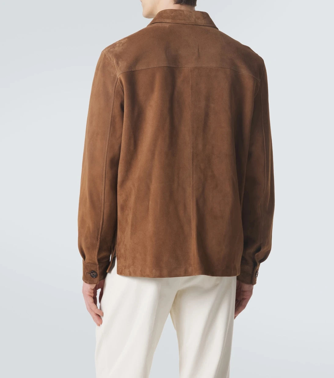 Umit Benan - Santiago suede overshirt