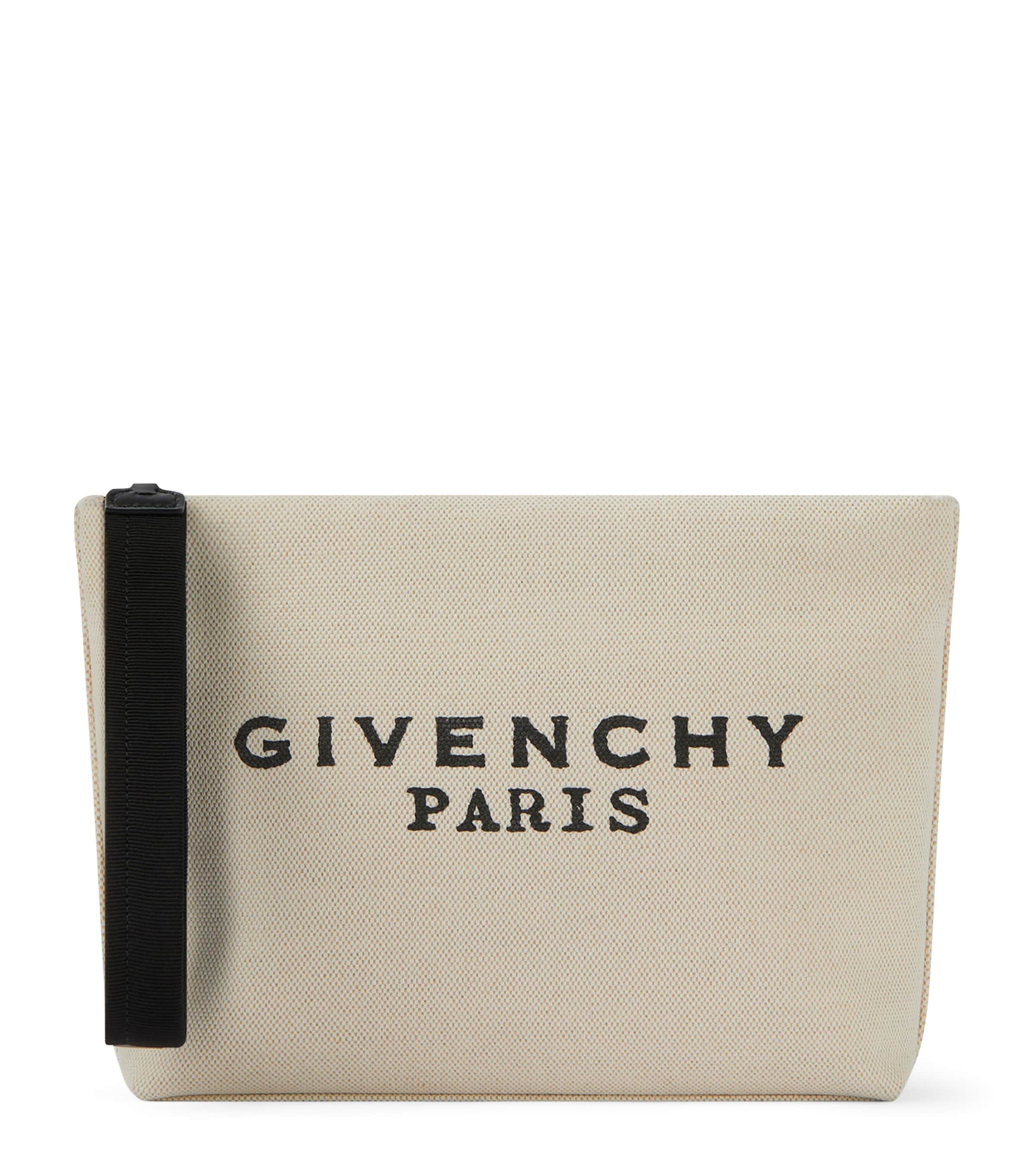Givenchy Canvas Logo Pouch