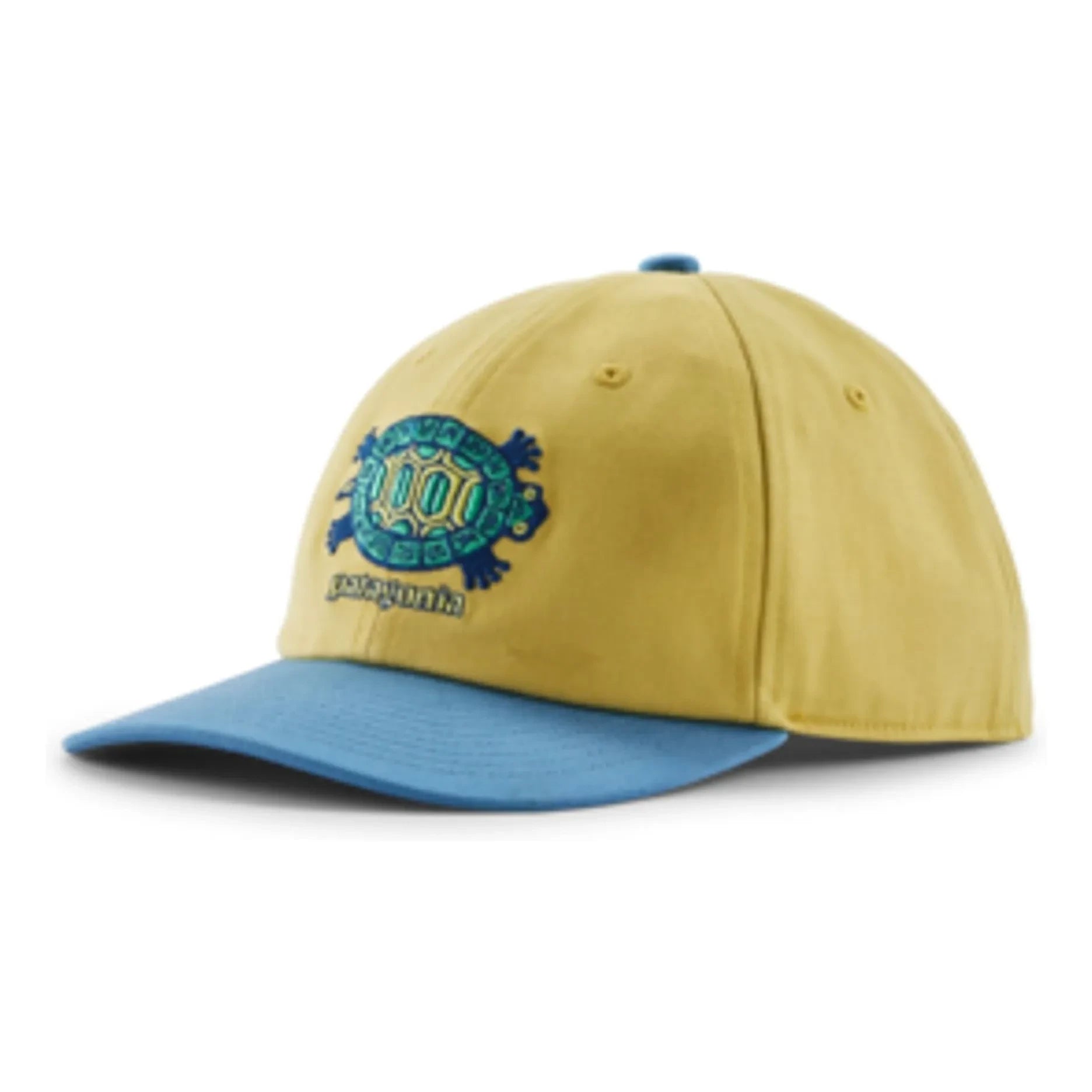 Patagonia - Funhoggers Island Turtle organic cotton cap | Yellow
