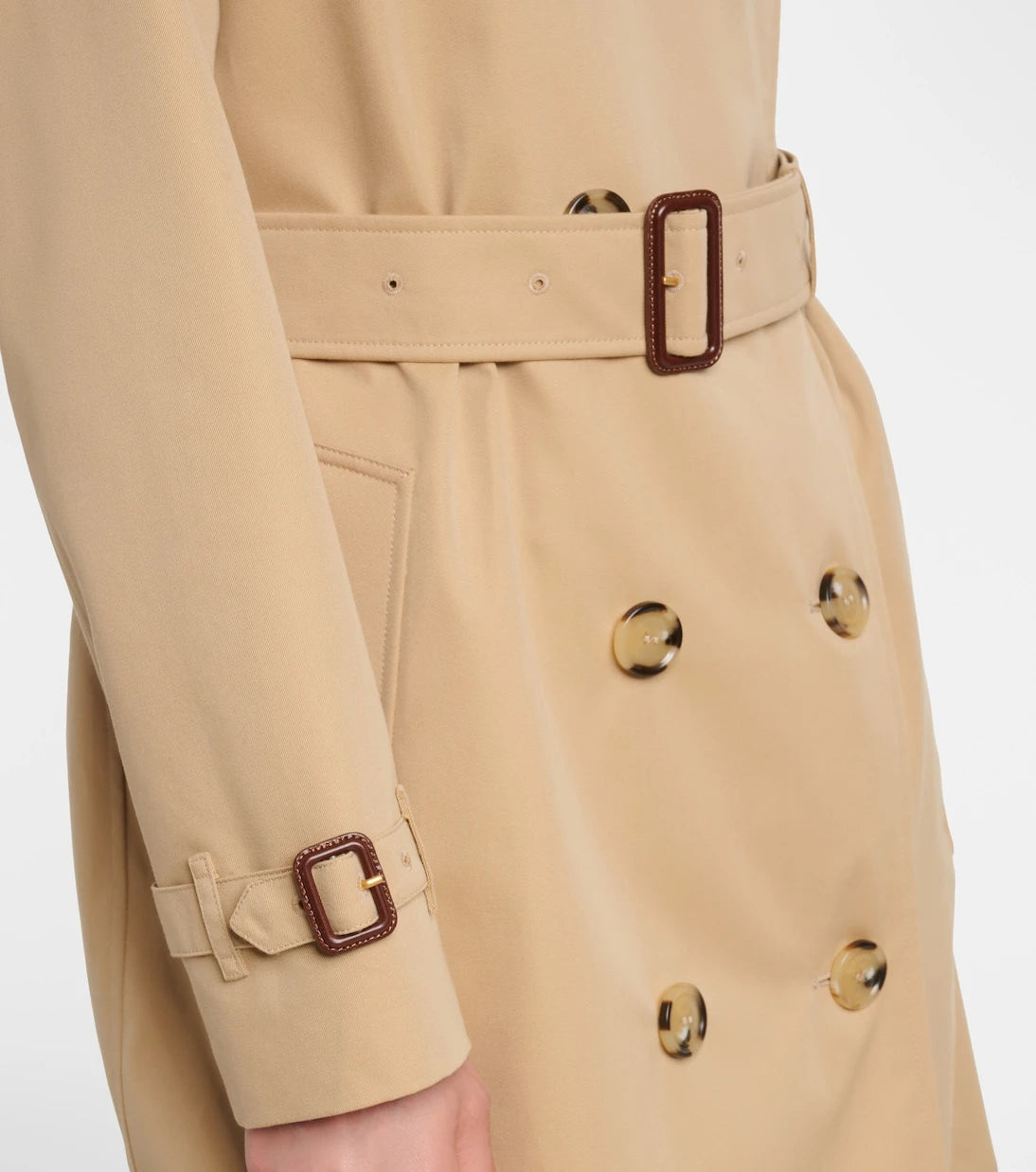 Burberry - Kensington cotton trench coat