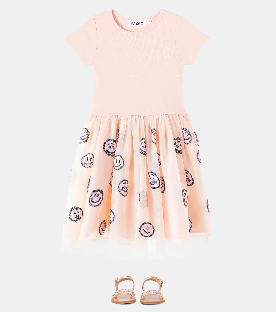 Molo - Cyrusila jersey and tulle dress