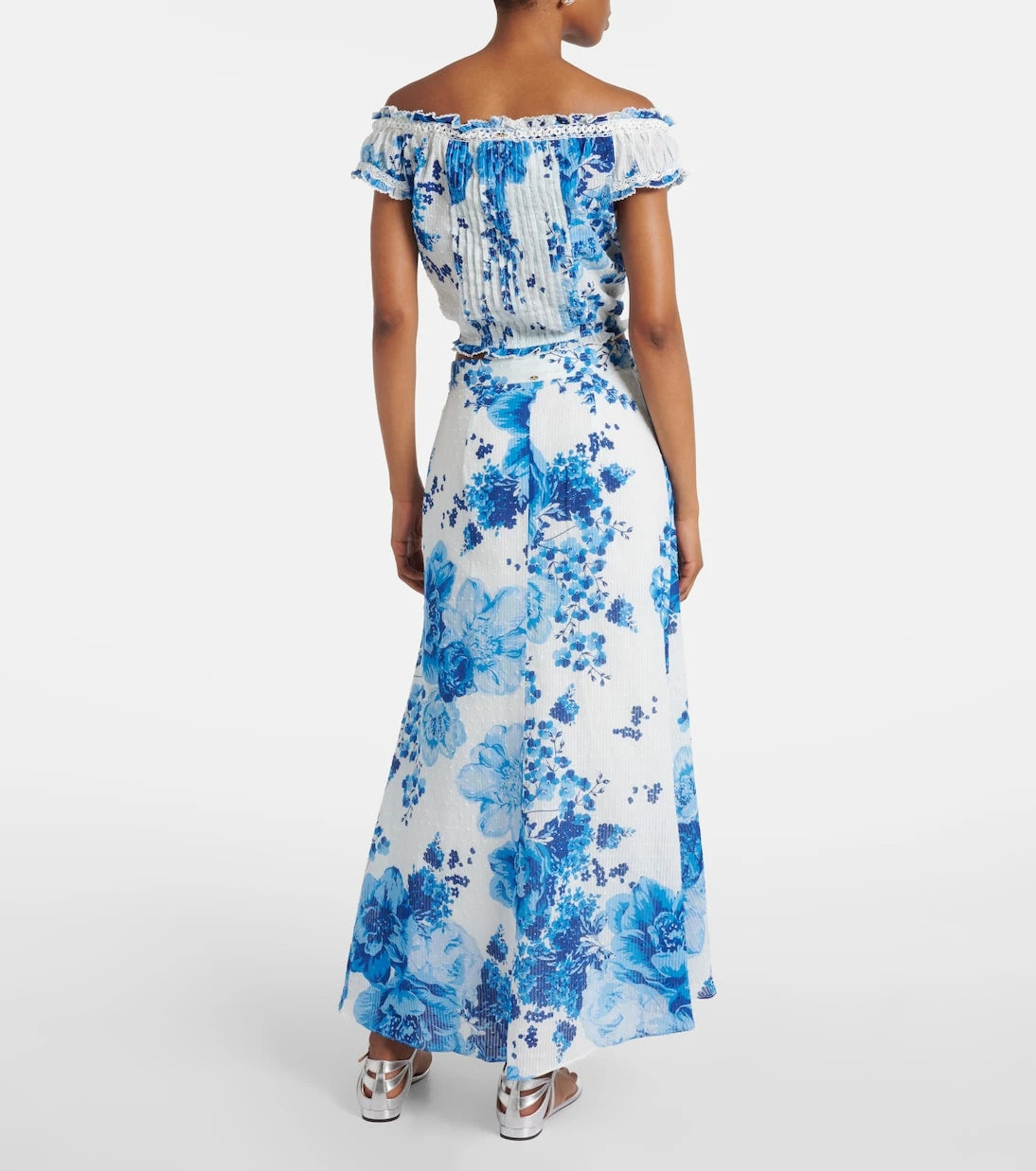Poupette St Barth - Bilitis floral maxi skirt