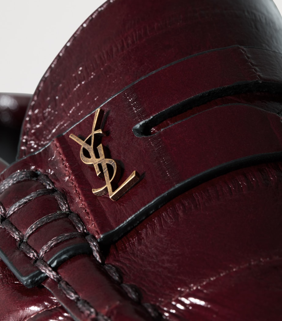Saint Laurent Eel Le Loafers