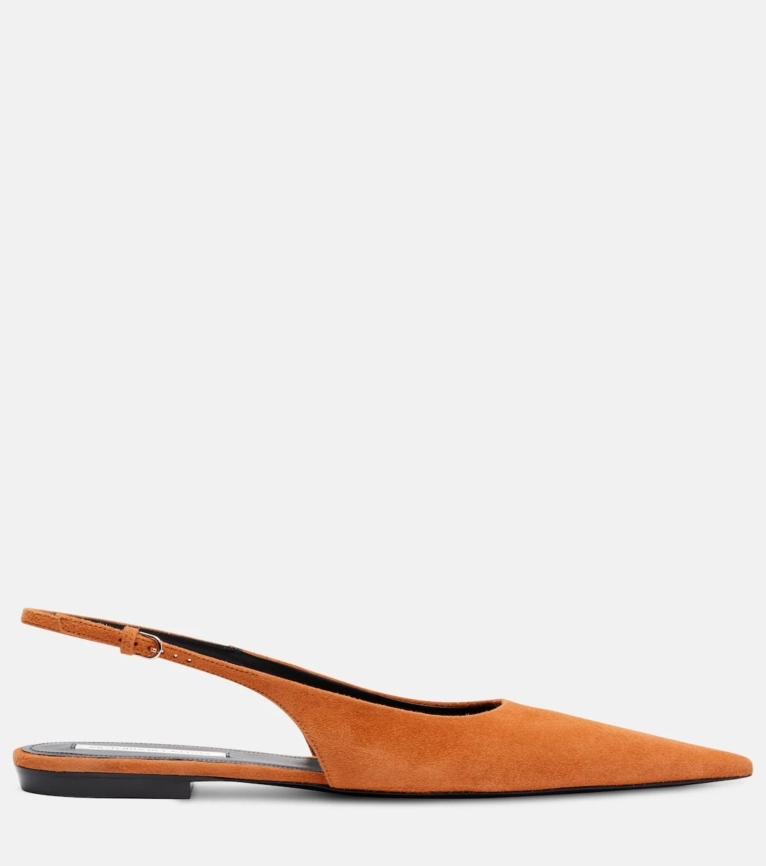 Victoria Beckham - Suede slingback flats