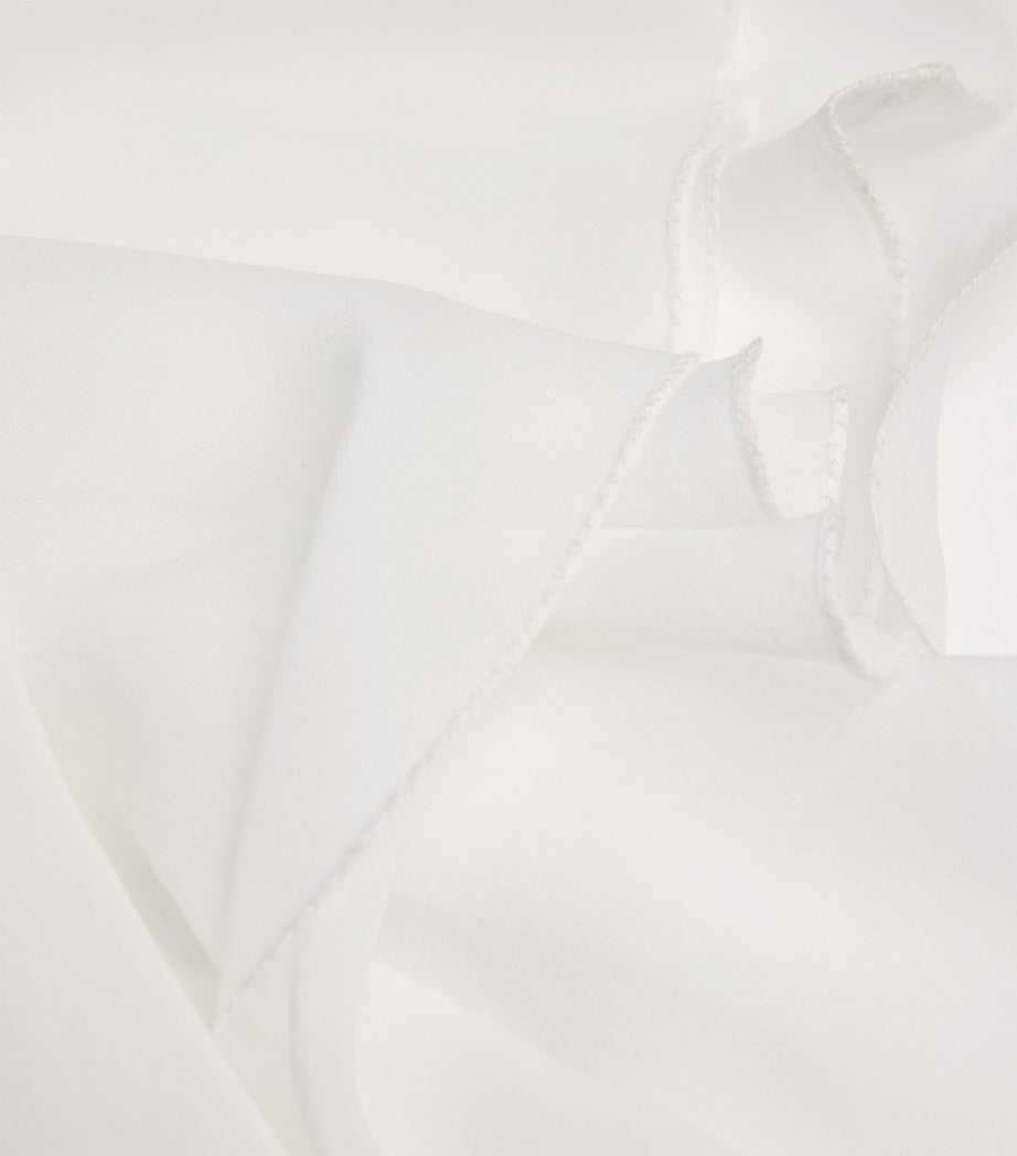 White Silk Sheer Iolanda Nightdress