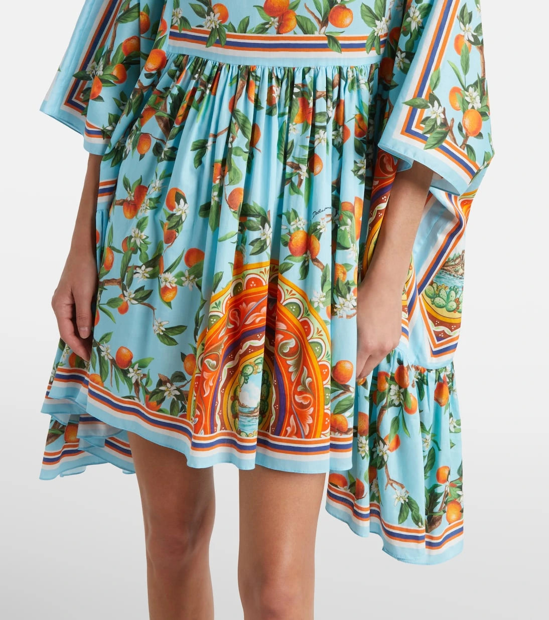 Dolce&Gabbana - Printed cotton kaftan