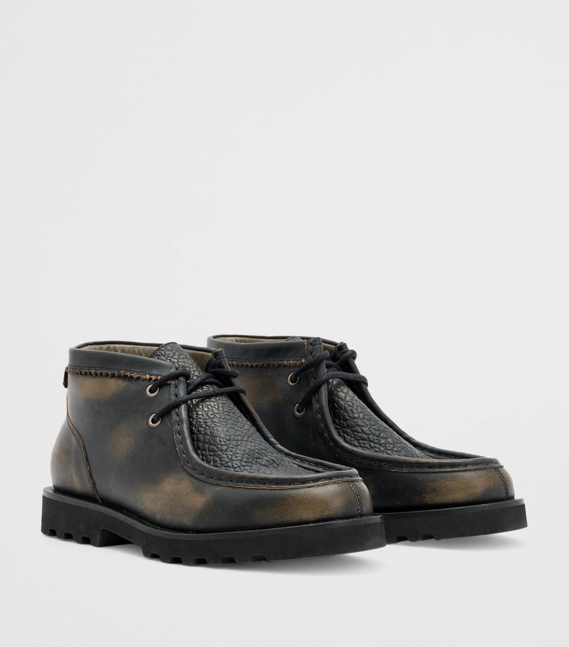 Leather Skiff Boots