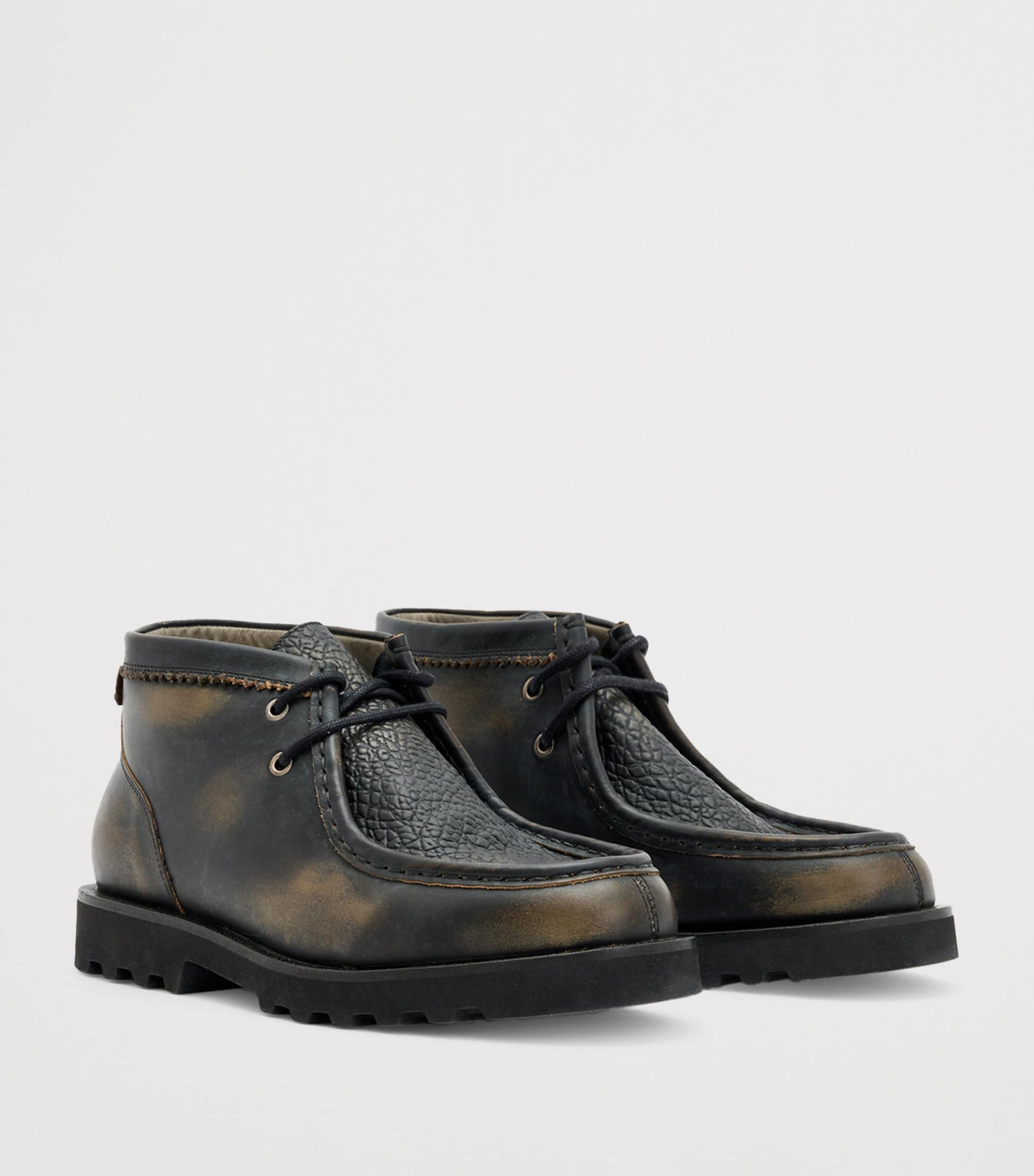 Leather Skiff Boots