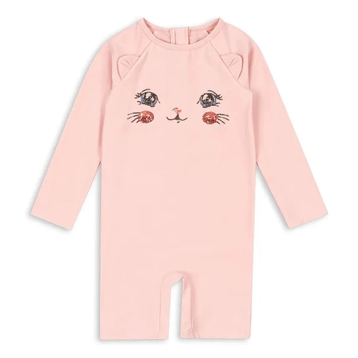 Детски цял бански Konges Sløjd KITTY ONESIE GRS
