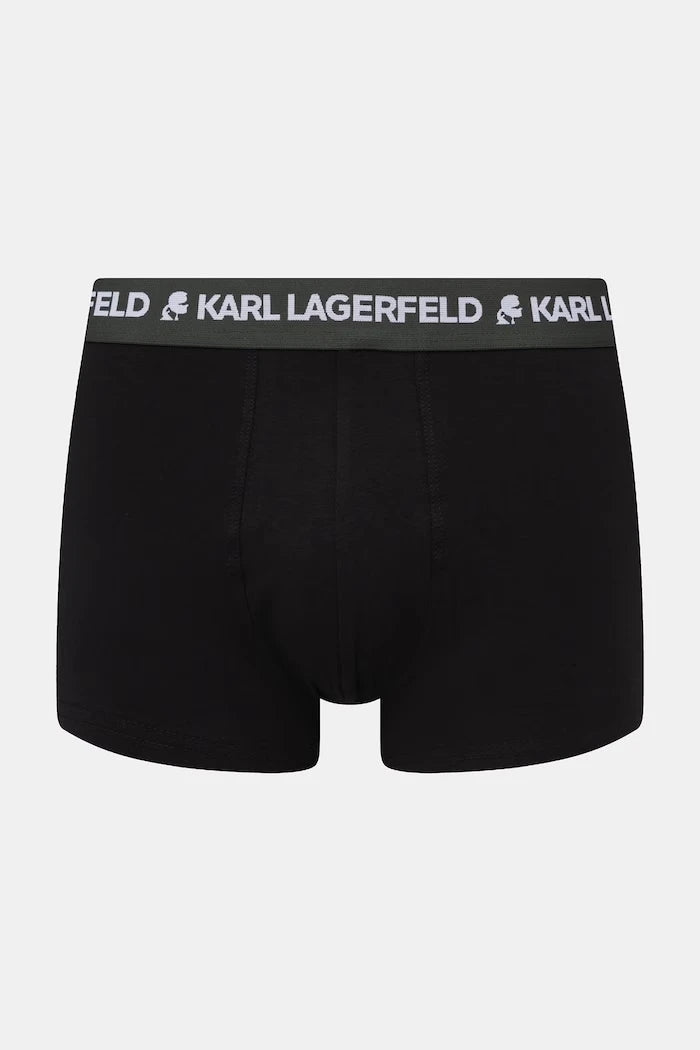 Karl Lagerfeld erkek pamuk ve elastan boxer 3'lü