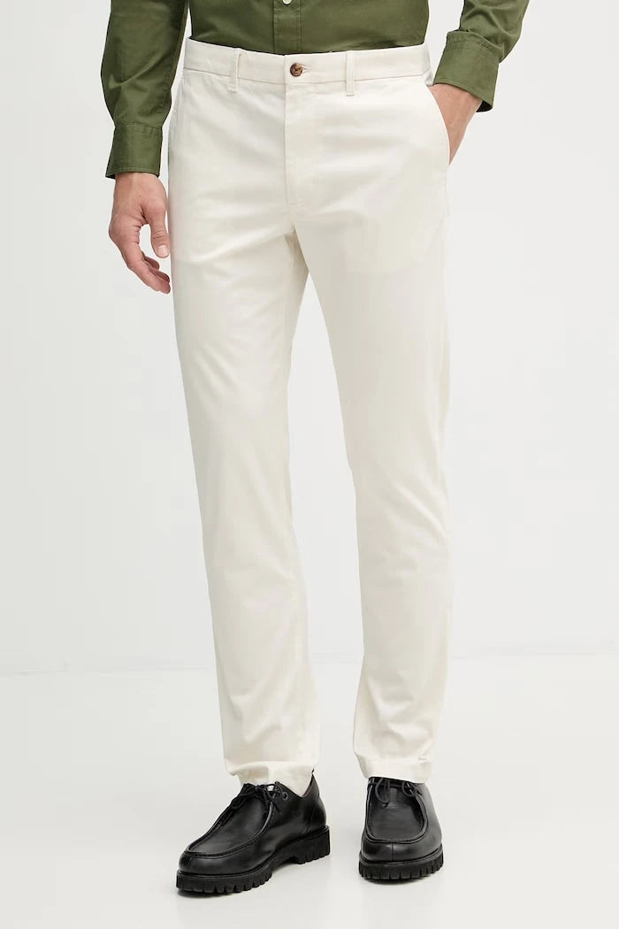 Tommy Hilfiger erkek pamuk elastan chino pantolon