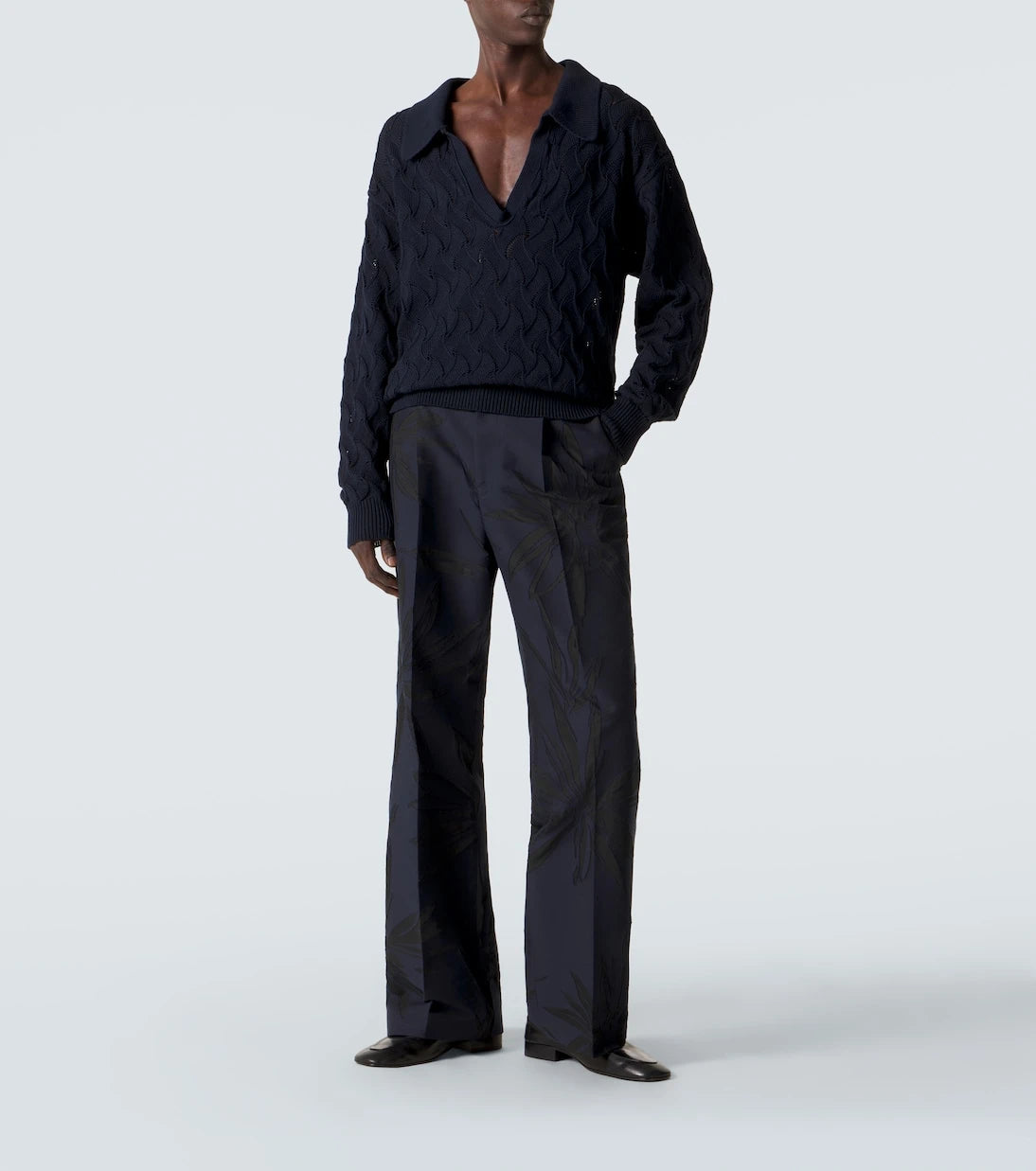 Dries Van Noten - Leather loafers