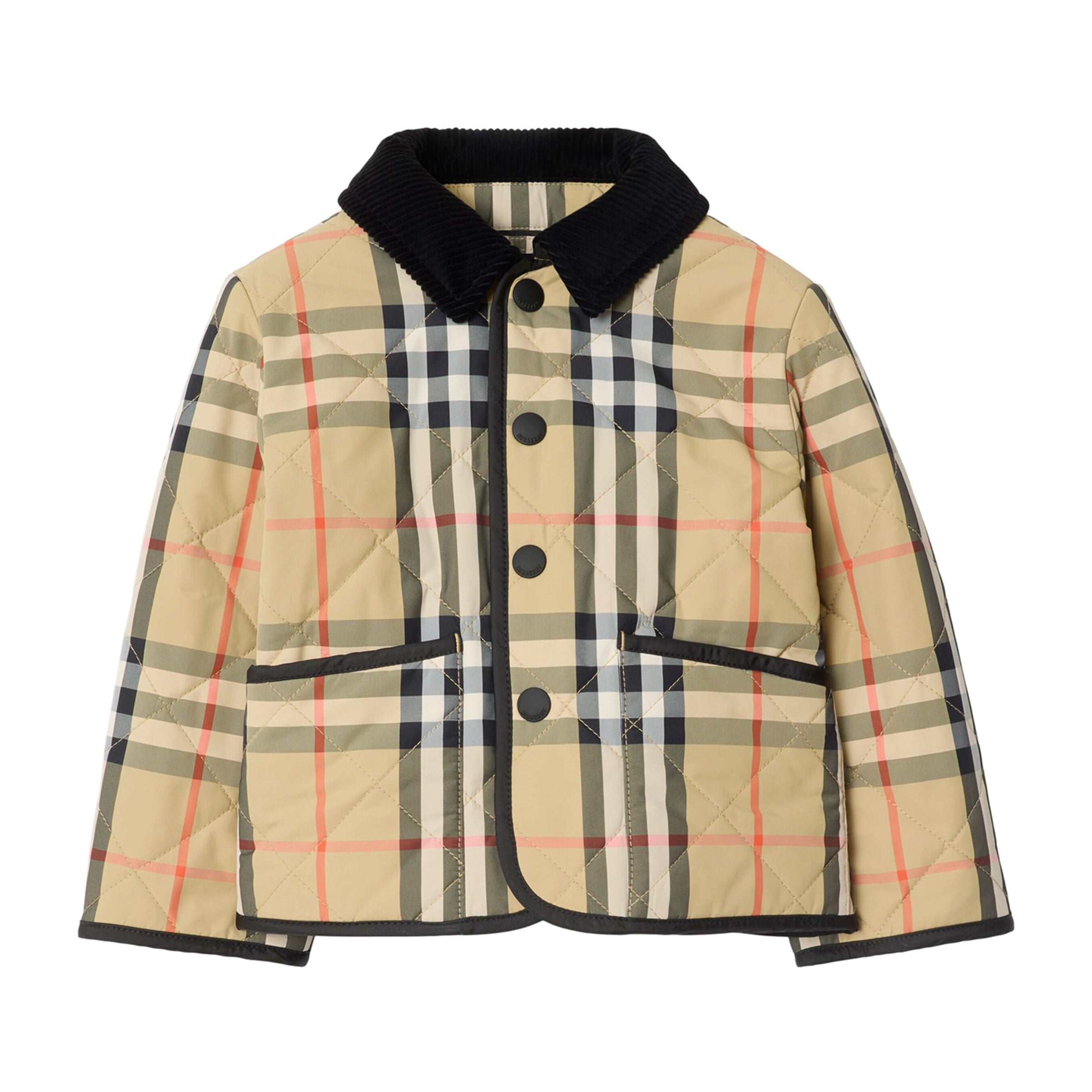 Burberry Kids Quilted Check Jacket (6-24 Months)