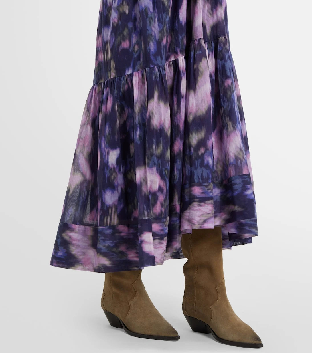 Marant Etoile - Sabba printed cotton maxi dress