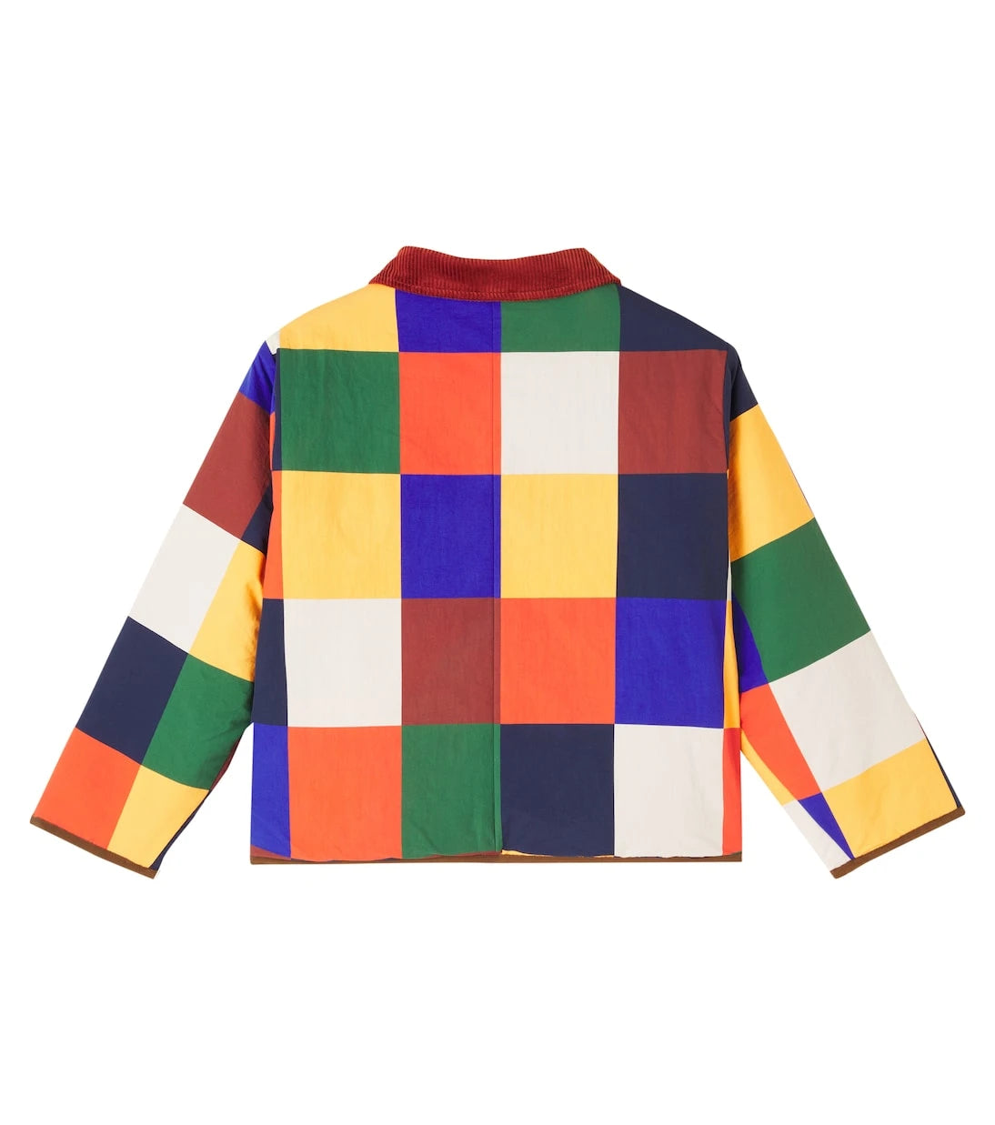 Bobo Choses - Multicolor Tiles reversible padded jacket