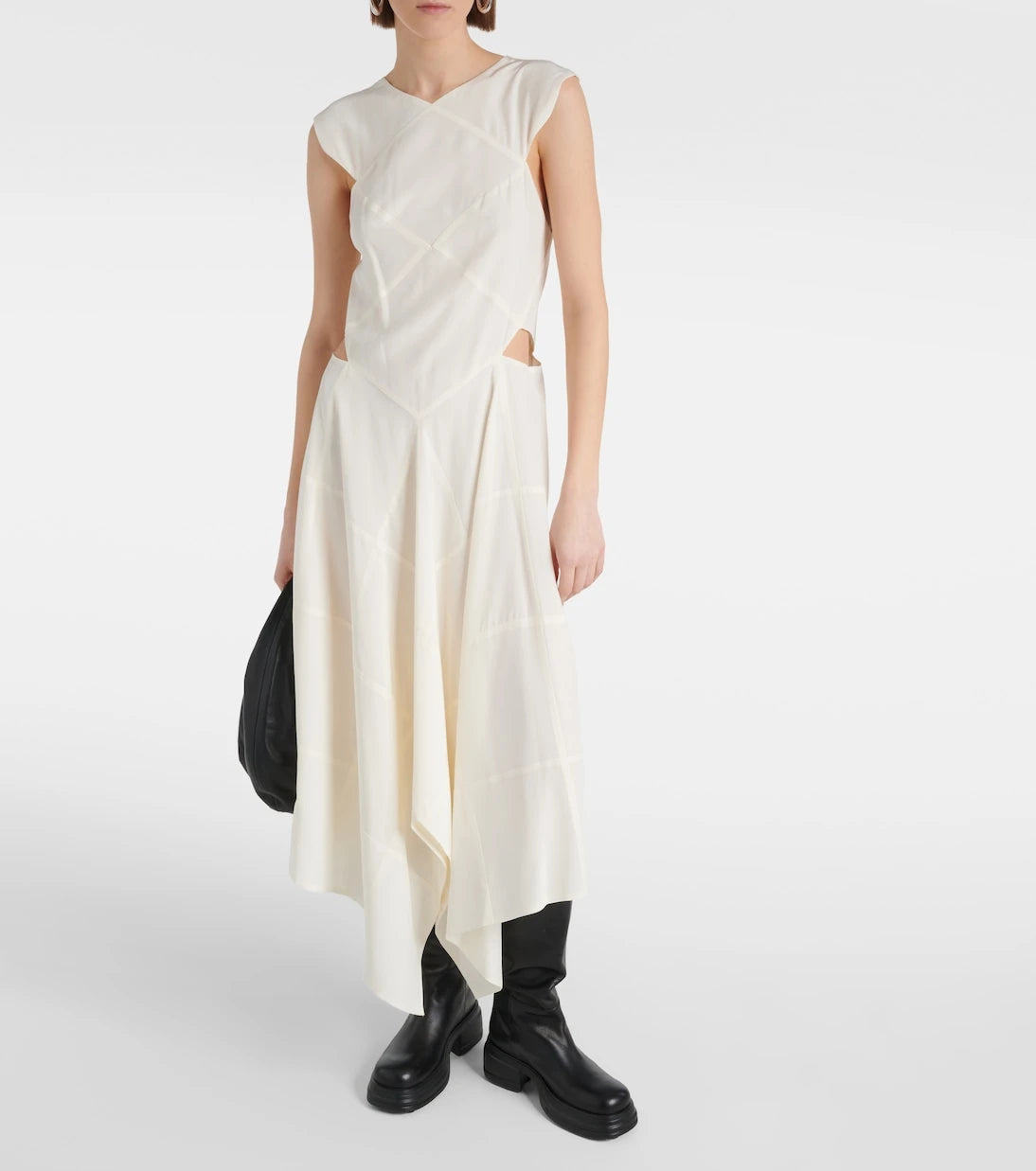 Joseph - Danube silk crêpe de chine midi dress