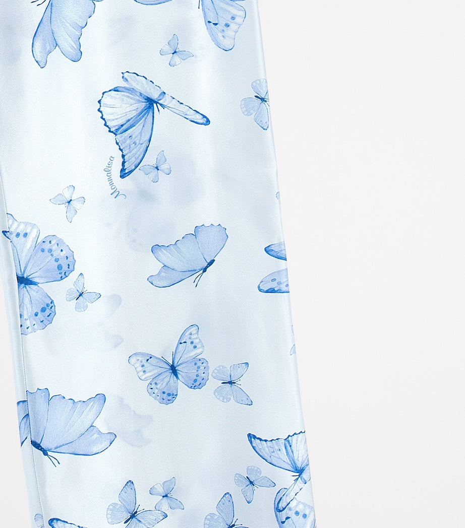 Satin Butterfly Trousers (2-14 Years)