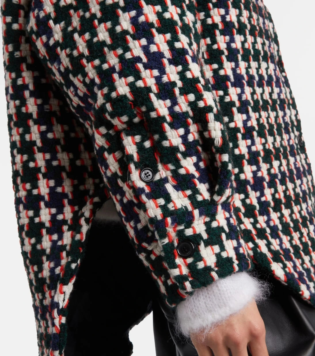 Loewe - Leather-trimmed overshirt