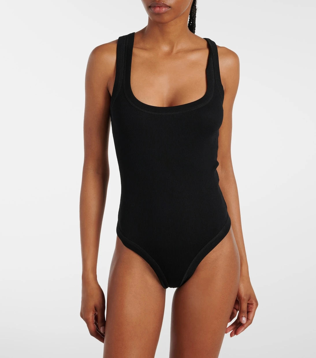 Jacquemus - Le Body Gros Grain cotton bodysuit