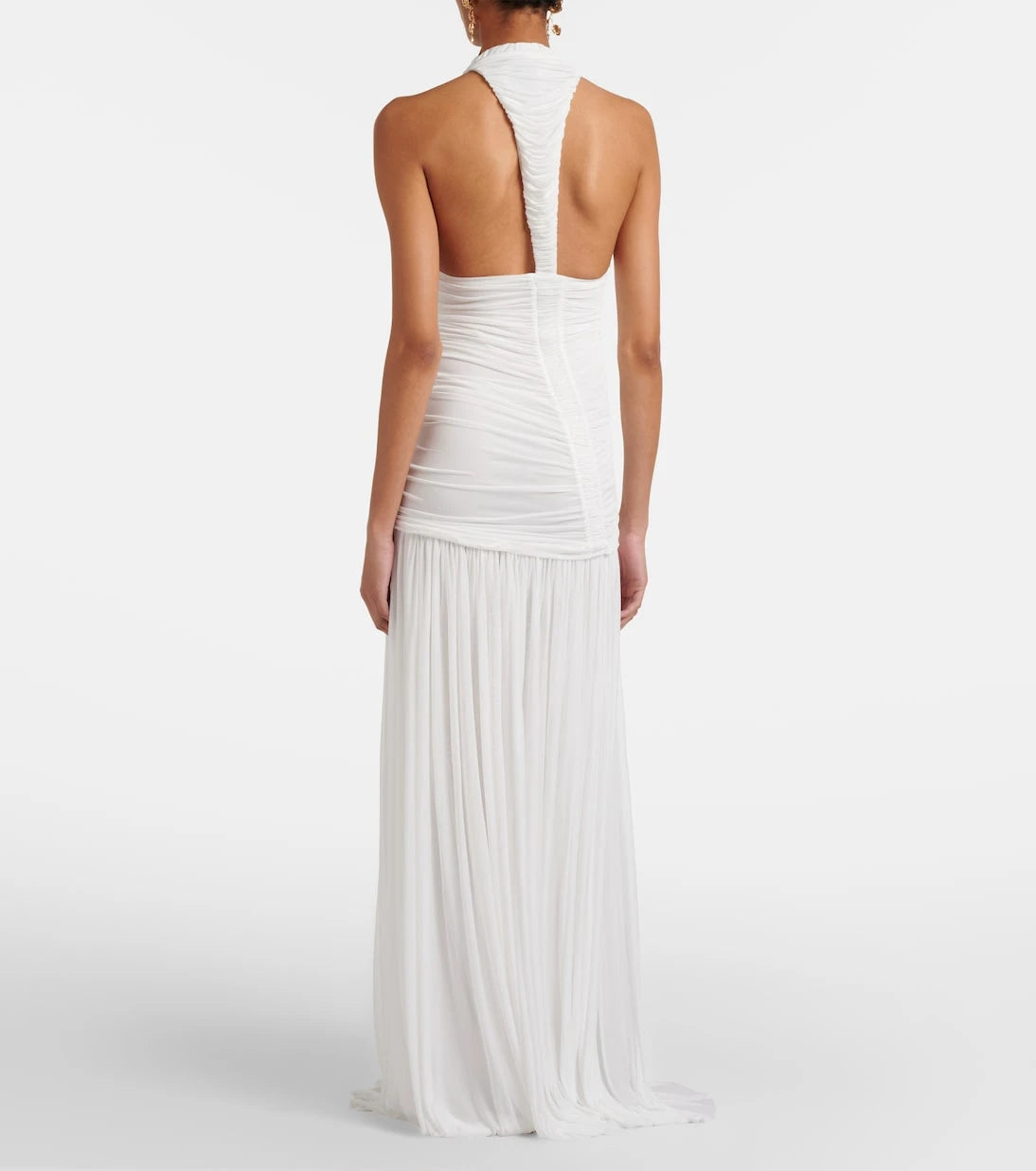 Christopher Esber - Bridal Orion ruched halterneck gown