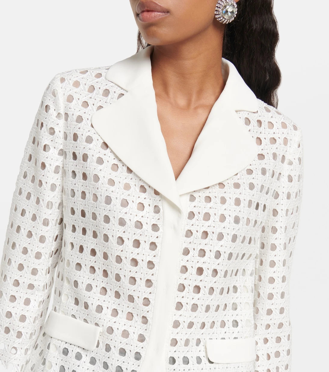 Giambattista Valli - Macramé jacket