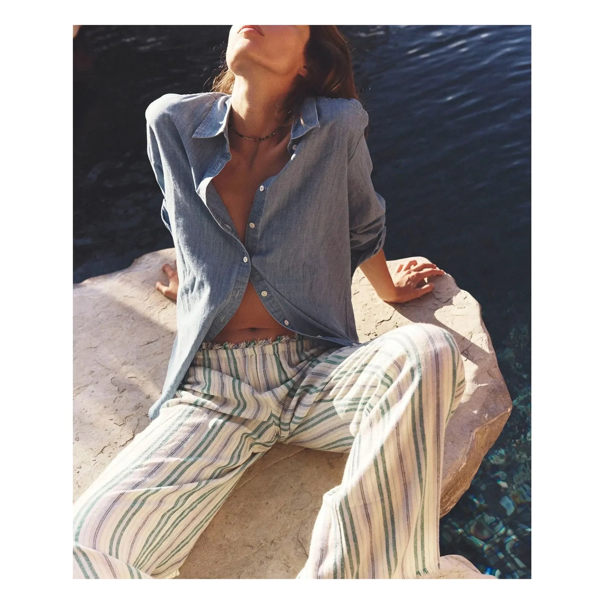 Xirena - Beau Coton shirt | Light blue