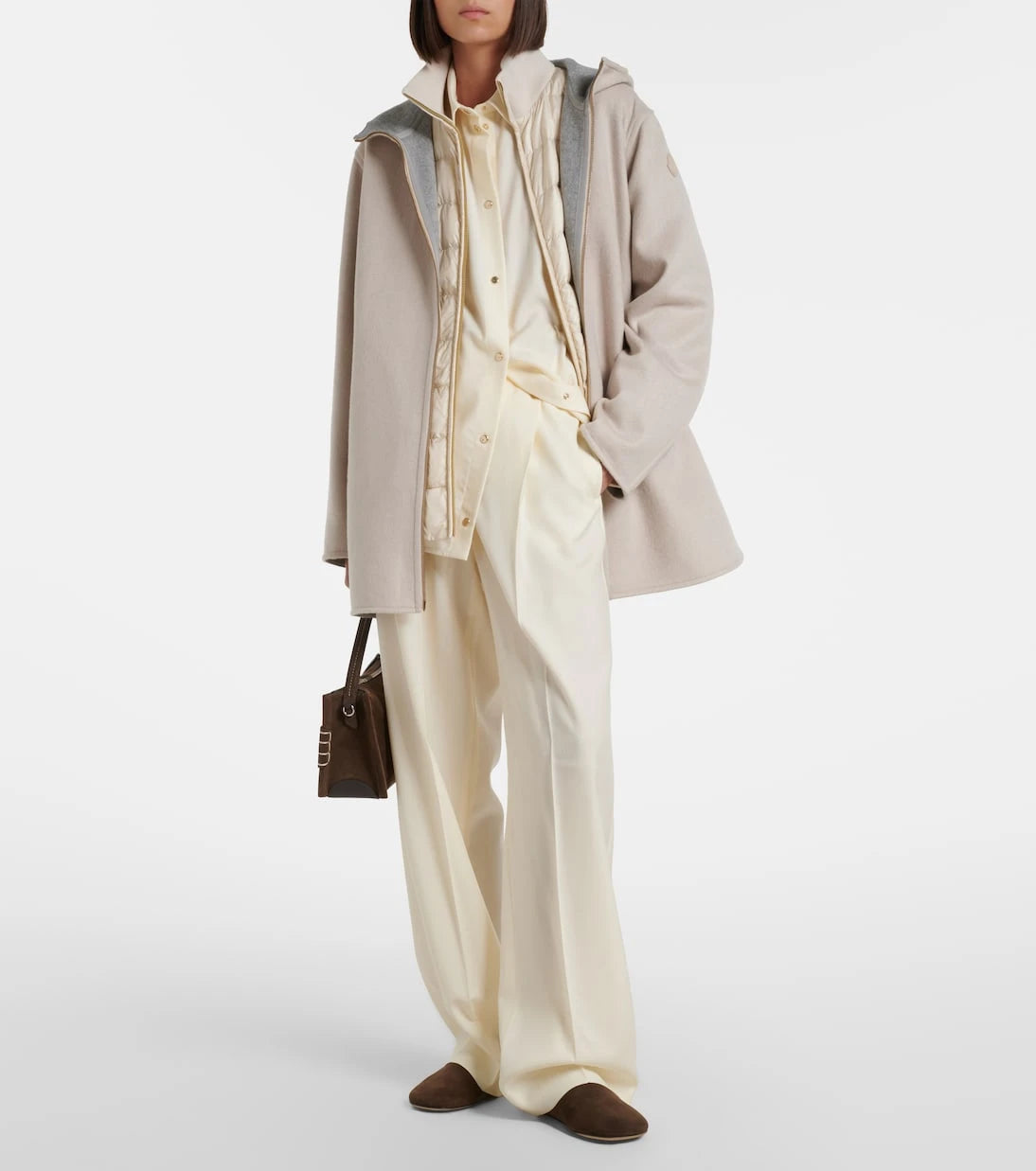 Moncler - Hemiptere wool and cashmere jacket