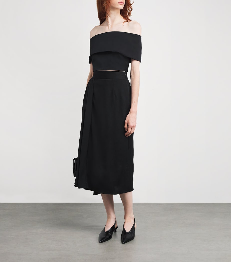 Textured Off-The-Shoulder Philomela Top