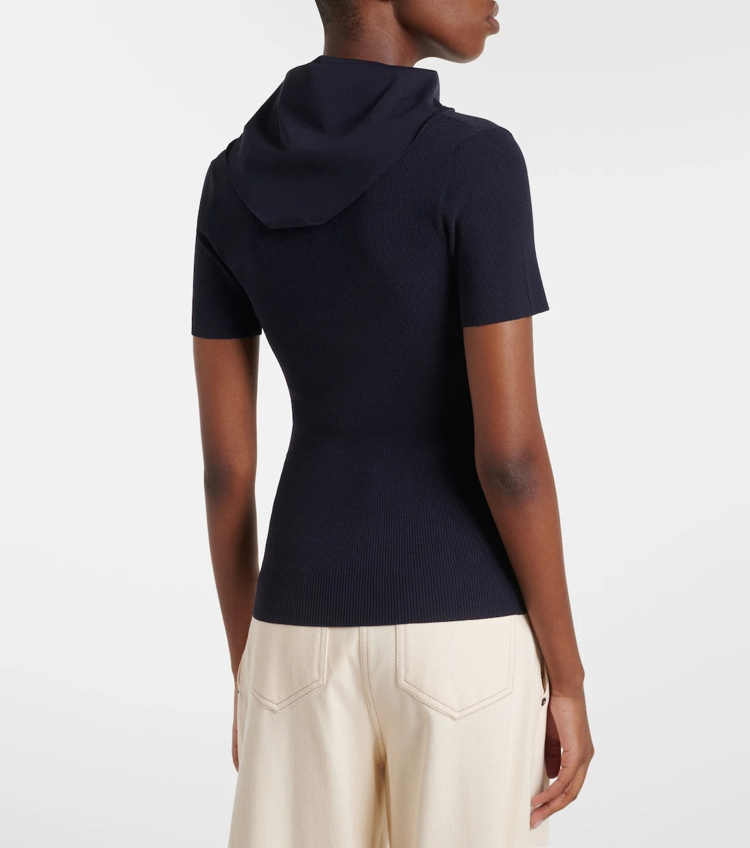 Max Mara - Scarf-detail knitted top