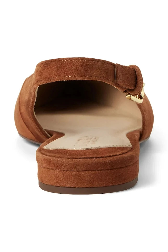 Lauren Ralph Lauren Londyn Slbck Süet Babetler