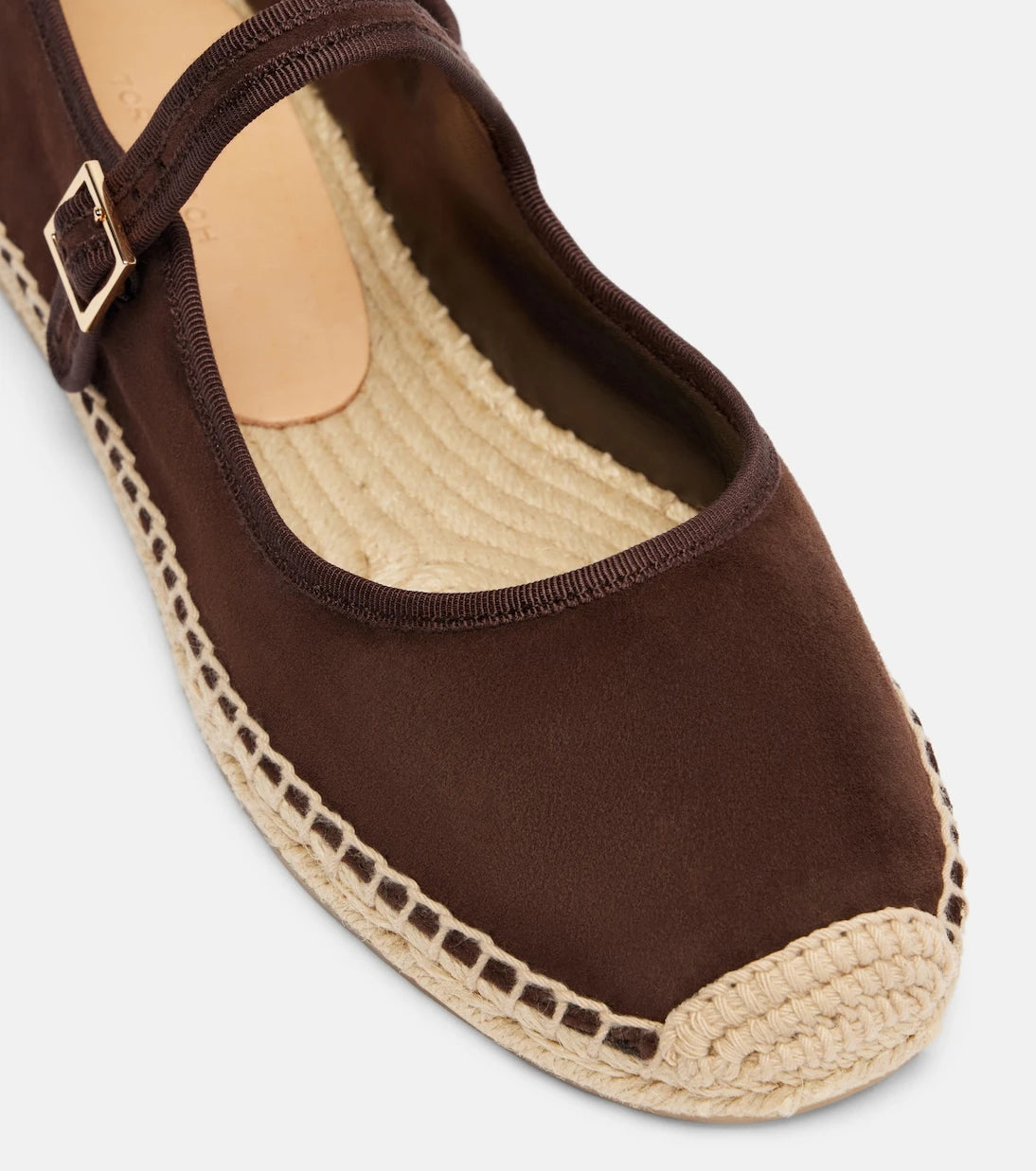 Tory Burch - Suede Mary Jane espadrilles