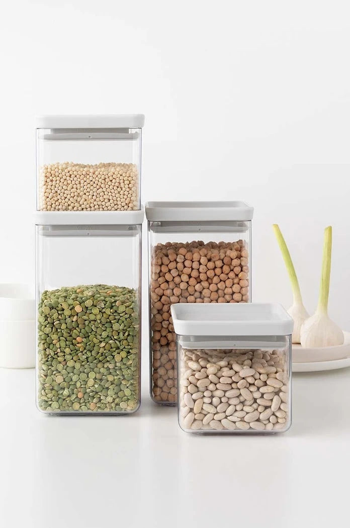 Kapaklı saklama kapları seti Brabantia Tasty+ (4 parça)