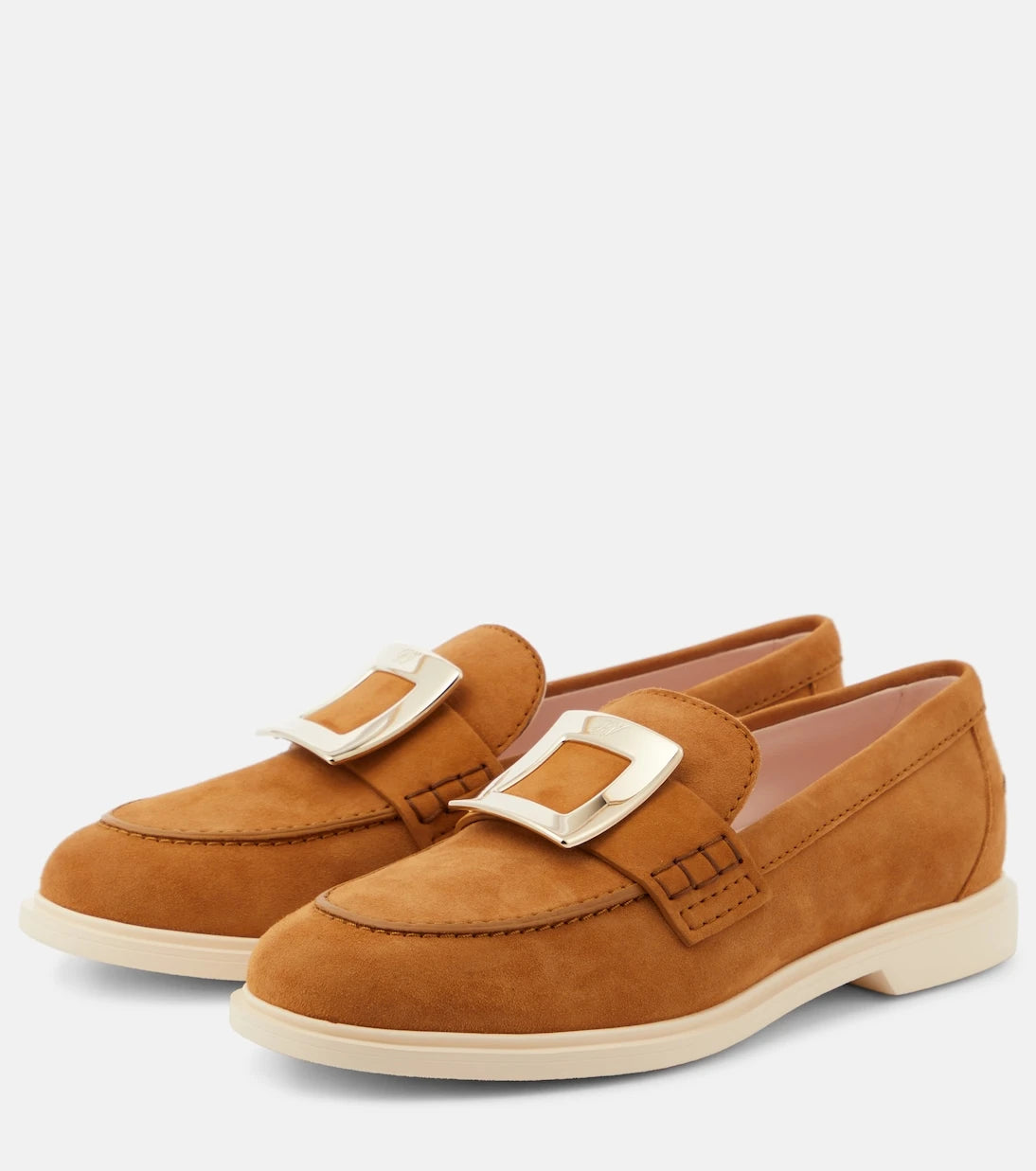 Roger Vivier - Viv' Rangers suede loafers