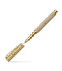 Gold-Trim Hornbeam Wood Bloom Rollerball Pen
