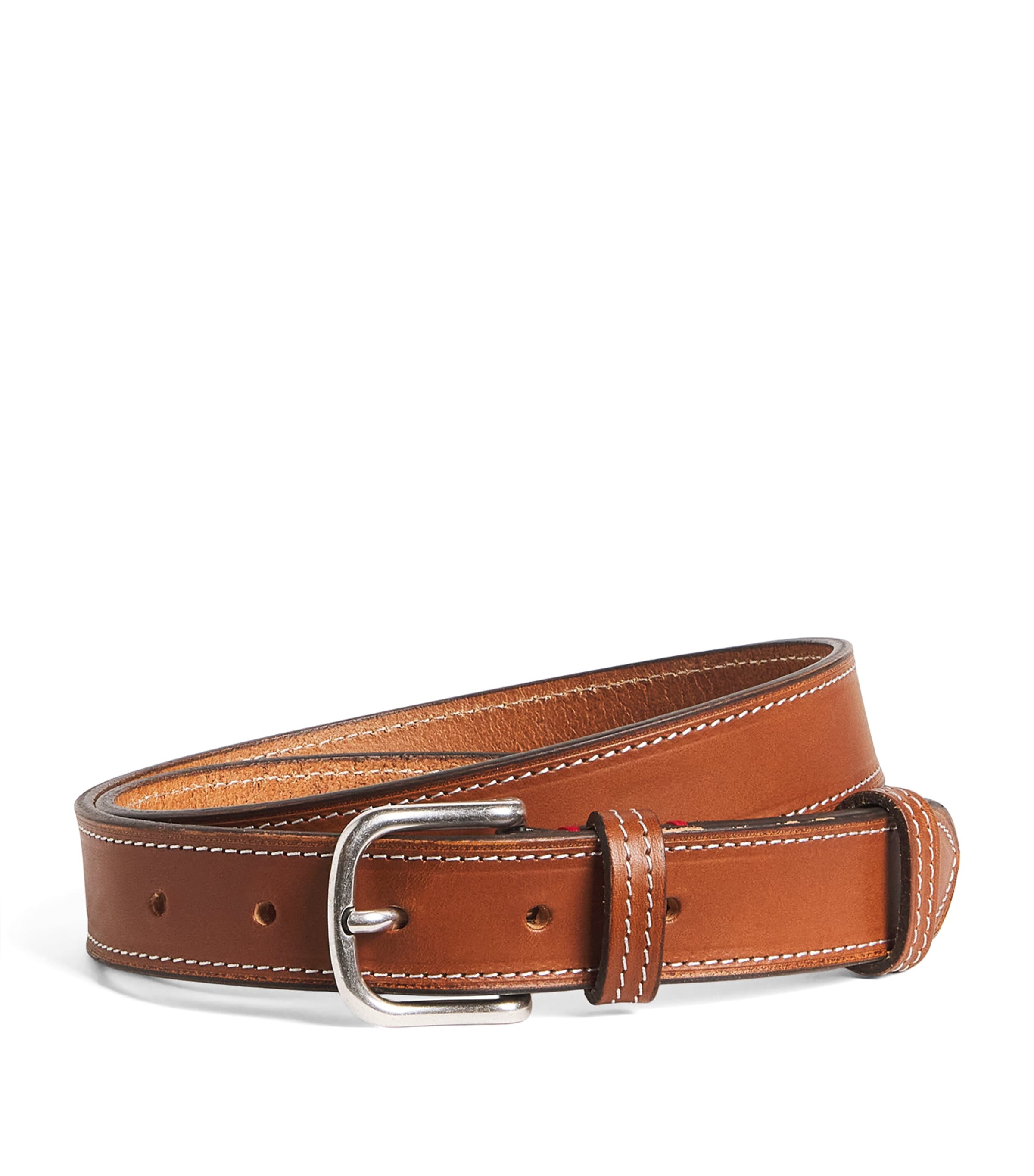 Eleventy Leather Belt