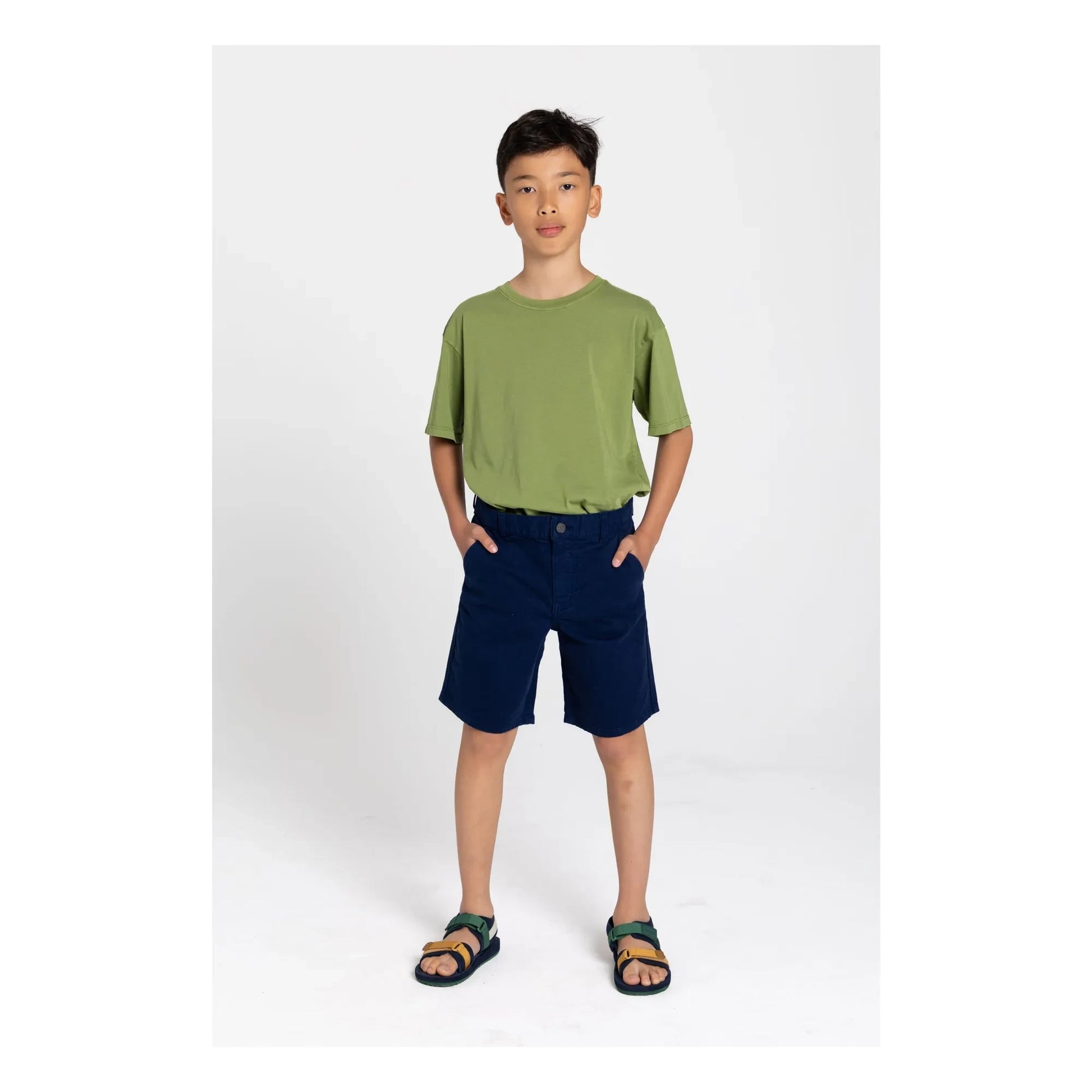 Smallable Kid - Nils Organic cotton T-shirt | Green