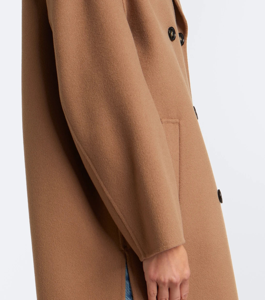 'S Max Mara - Double-breasted virgin wool coat
