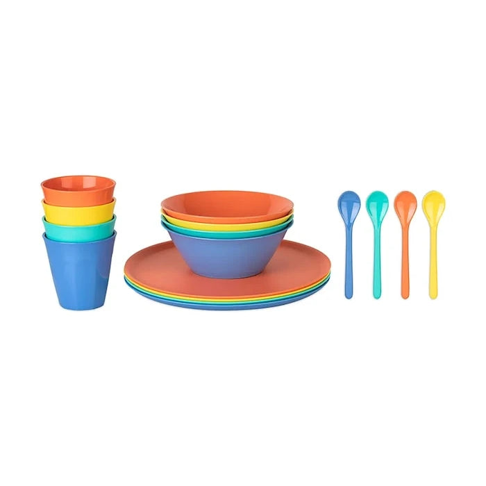 Сервиз за 4 души Koziol Nora Set Lollipop 16-pack